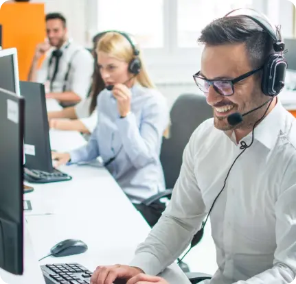 virtual call center image